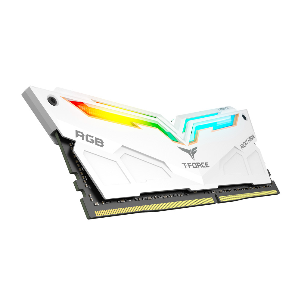NIGHT HAWK RGB DDR4 DESKTOP MEMORY Gen1 WHITE