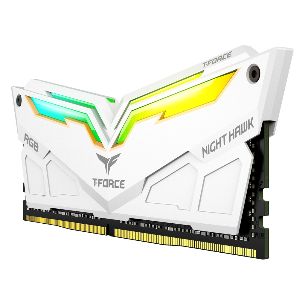 NIGHT HAWK RGB DDR4 DESKTOP MEMORY Gen1 WHITE