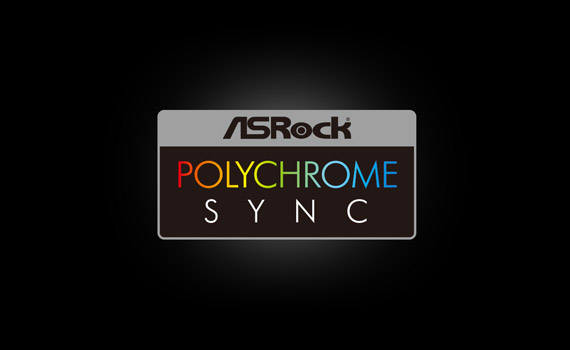 Supports ASRock Polychrome Sync software and motherboard lighting effect synchronization