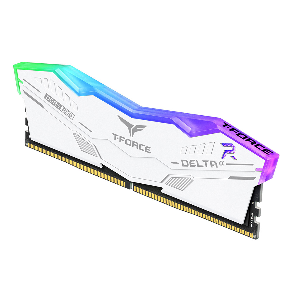 DELTAα RGB DDR5 DESKTOP MEMORY WHITE (FOR AMD EXPO)