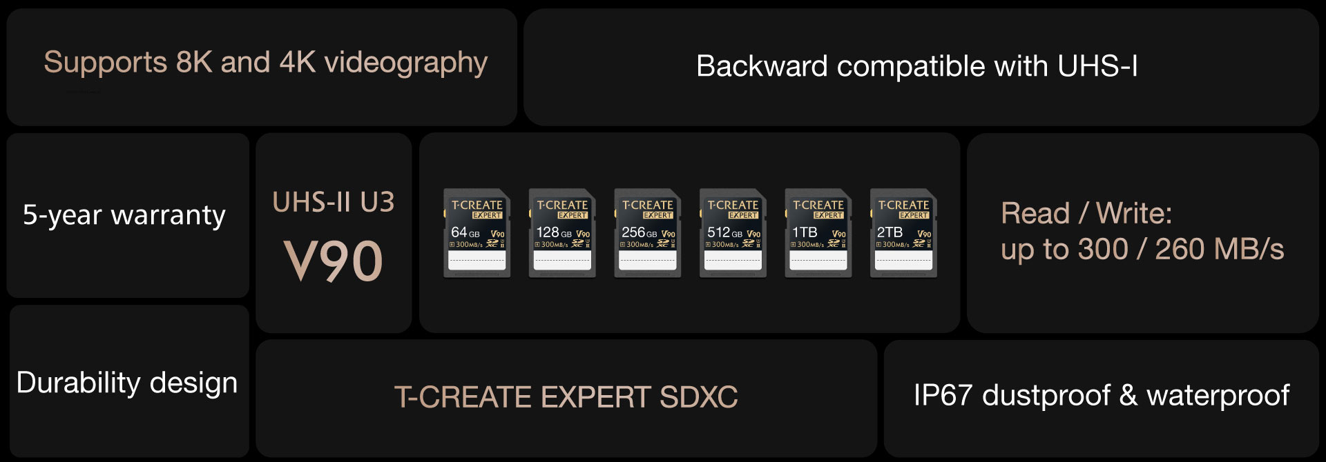 09_EXPERT SDXC UHS-II U3 V90 Memory Card_Introduction