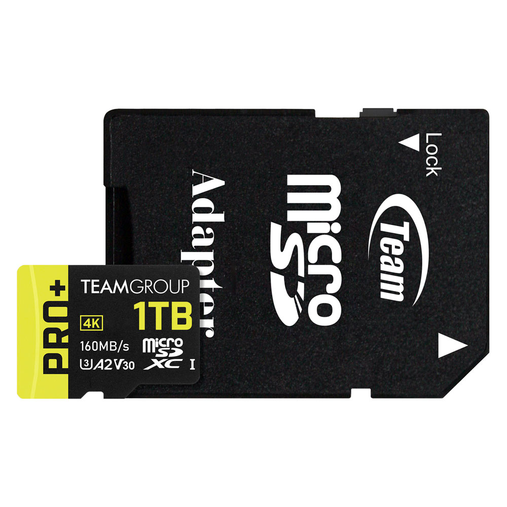 PRO+ Micro SDXC UHS-I U3 A2 V30 Memory Card