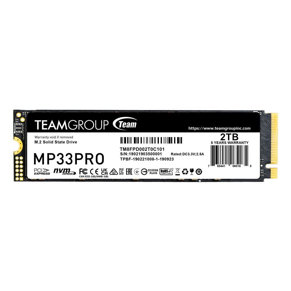 MP33 PRO M.2 PCIe SSD
