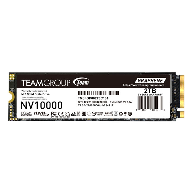 NV10000 M.2 PCIe 5.0 SSD 2TB