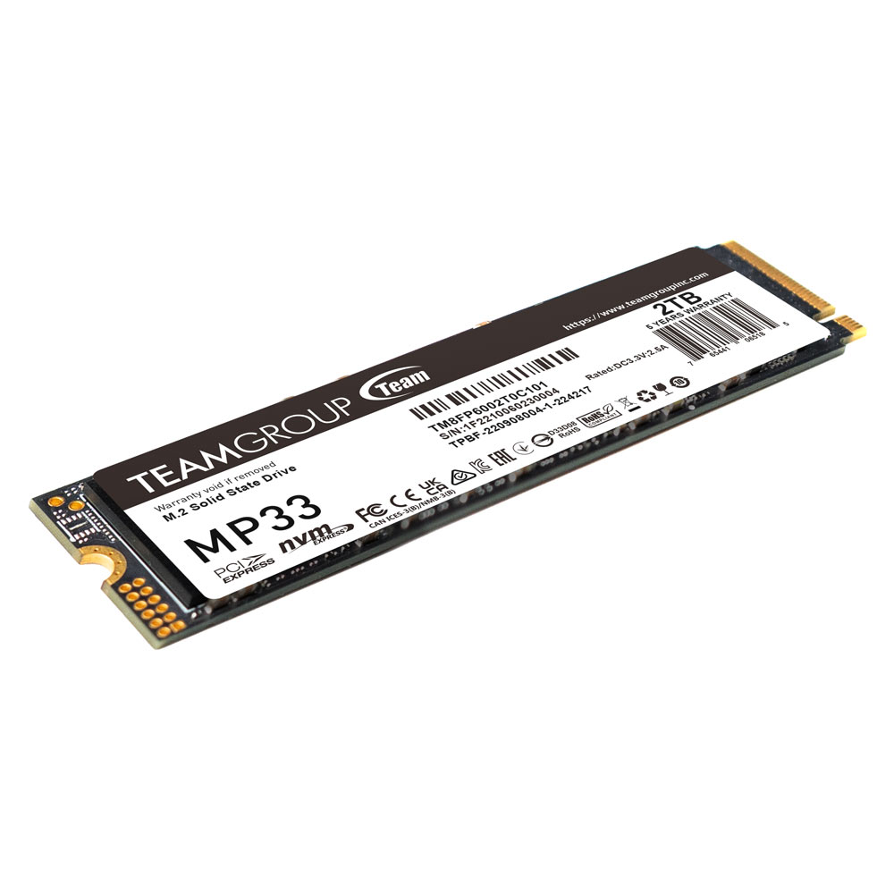 MP33 M.2 PCIe SSD