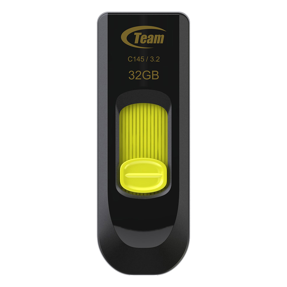 C145 USB 3.2 Gen1 FLASH DRIVE YELLOW