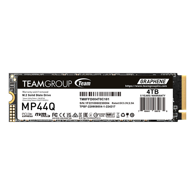 MP44Q M.2 PCIe 4.0 SSD 4TB