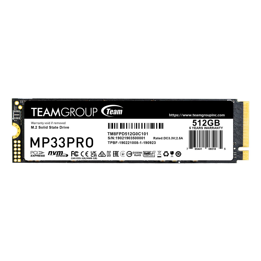 MP33 PRO M.2 PCIe SSD
