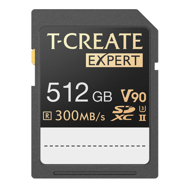 EXPERT SDXC UHS-II U3 V90 Memory Card 512GB
