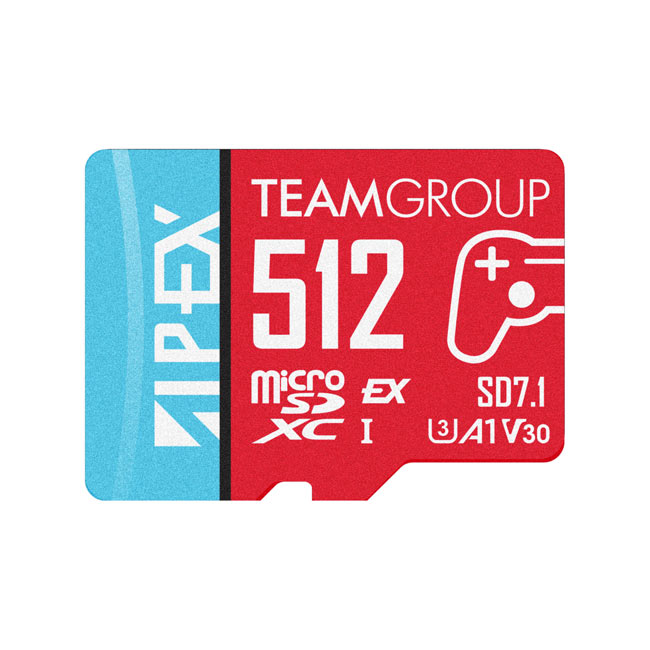 APEX SD7.1 MicroSD Express Memory Card 512GB