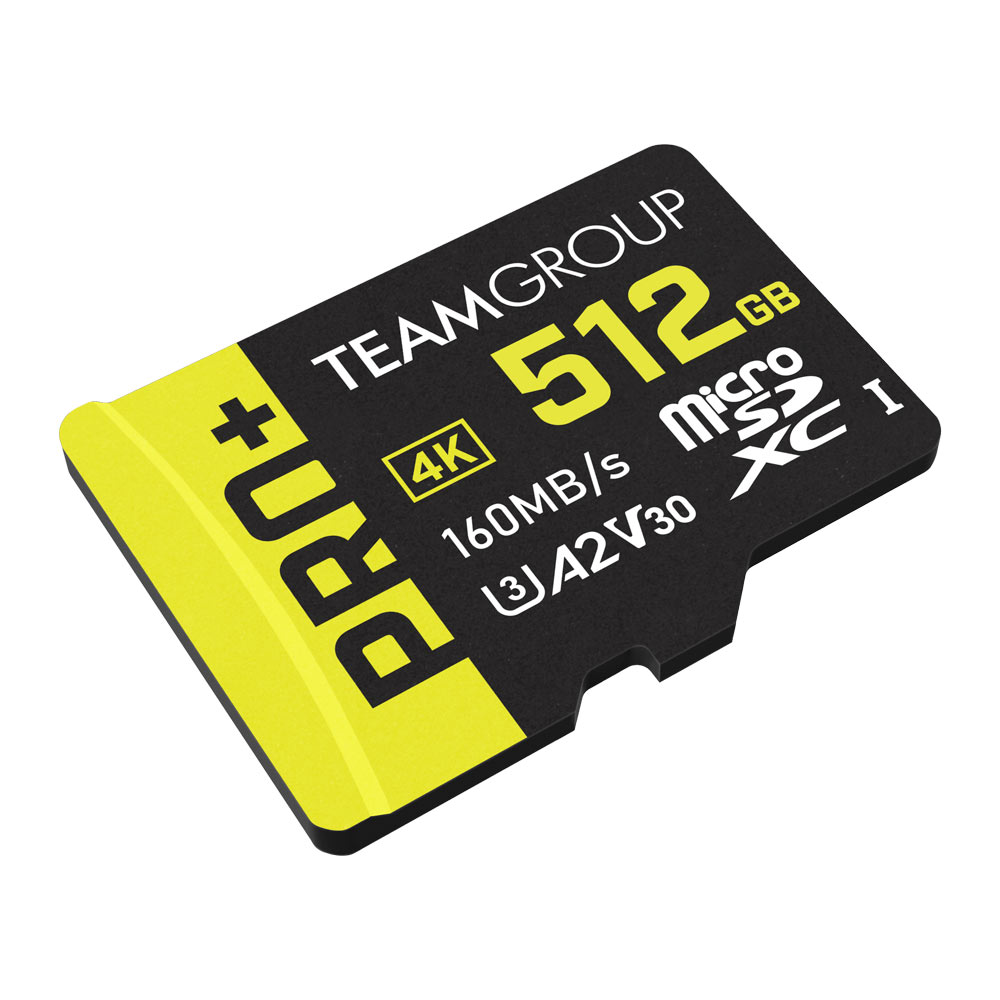 PRO+ Micro SDXC UHS-I U3 A2 V30 Memory Card
