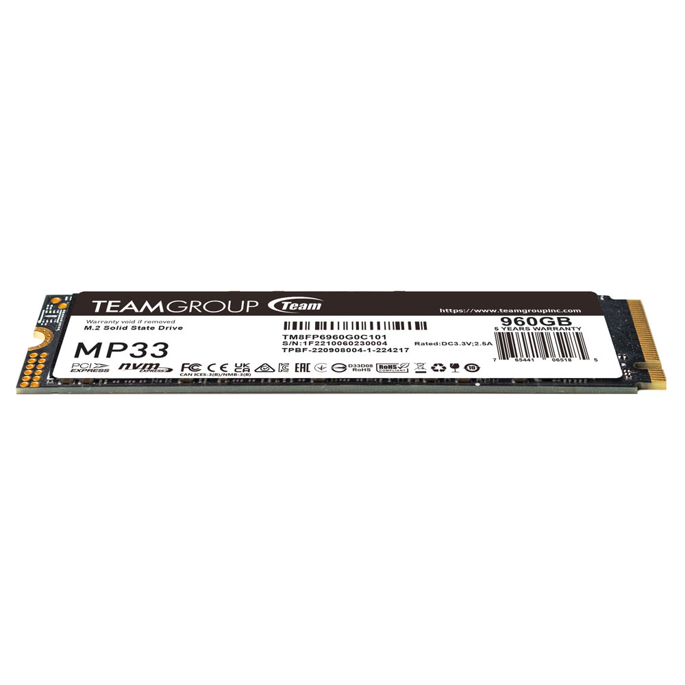 MP33 M.2 PCIe SSD