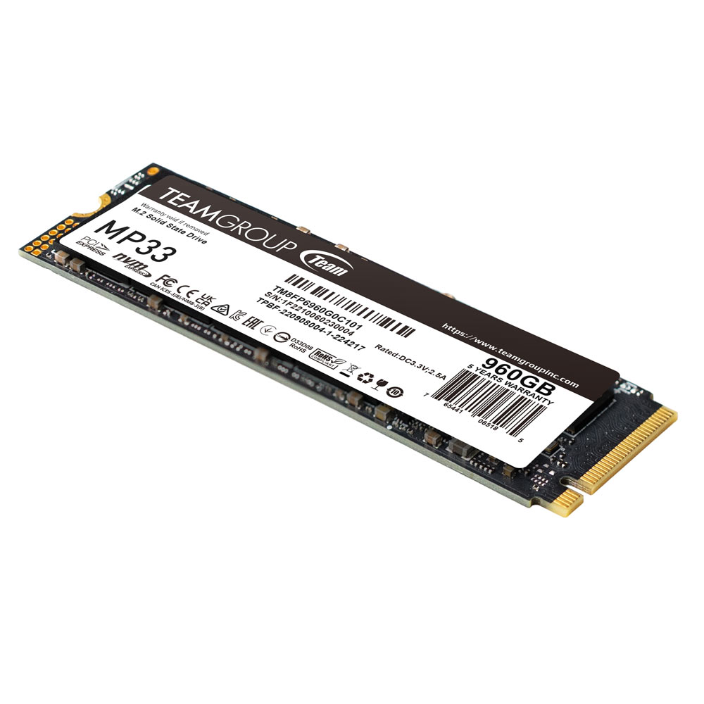 MP33 M.2 PCIe SSD