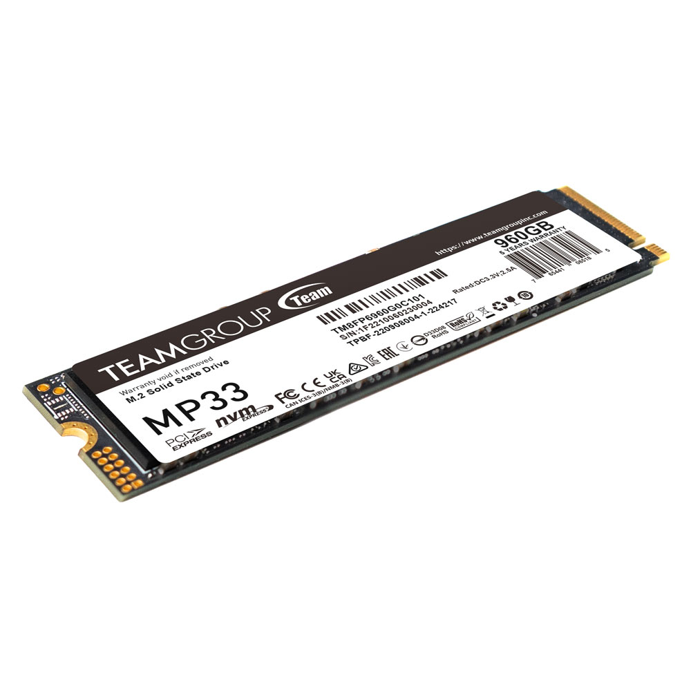 MP33 M.2 PCIe SSD