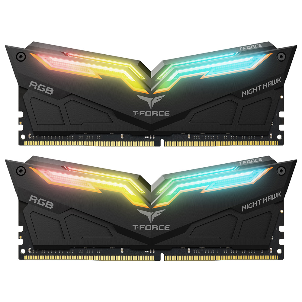NIGHT HAWK RGB DDR4 DESKTOP MEMORY Gen1 BLACK
