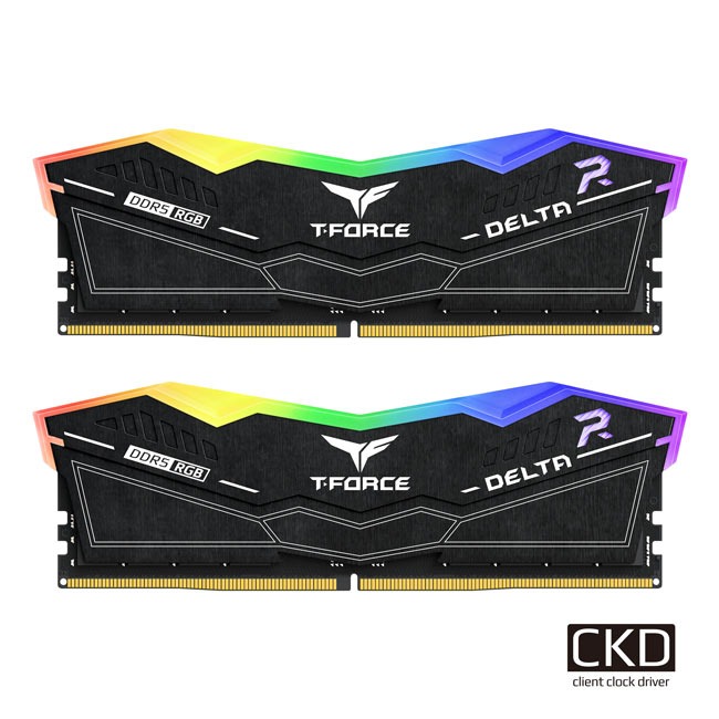 DELTA RGB CKD DDR5 DESKTOP MEMORY BLACK