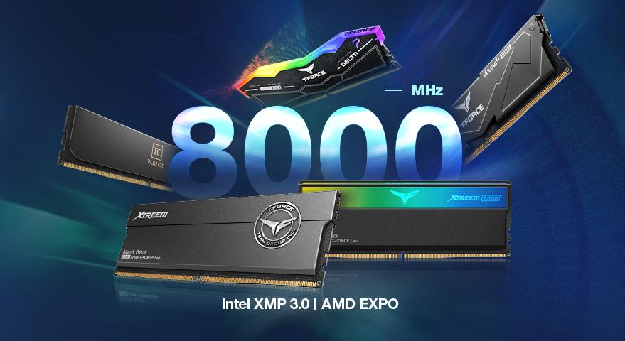 TEAMGROUP's T-FORCE and T-CREATE DDR5 Memories Unveil Dual-Mode For One-Click Stable Overclocking