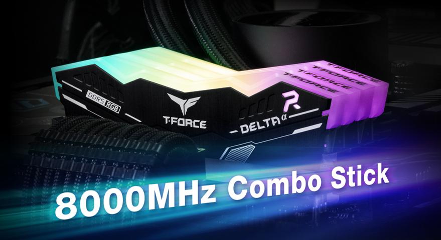 TEAMGROUP Unveils The T-FORCE DELTAα RGB DDR5 Desktop Memory Optimized for AMD's New Platform to Unlock Maximum Overclocking Power