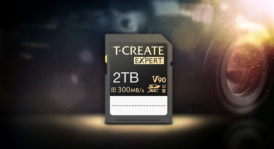 TEAMGROUP LAUNCHES INDUSTRY-LEADING 2TB T-CREATE EXPERT SDXC UHS-II U3 V90 MEMORY CARD The Premier Choice for Visual Excellence — Capture Every Unforgettable Moment