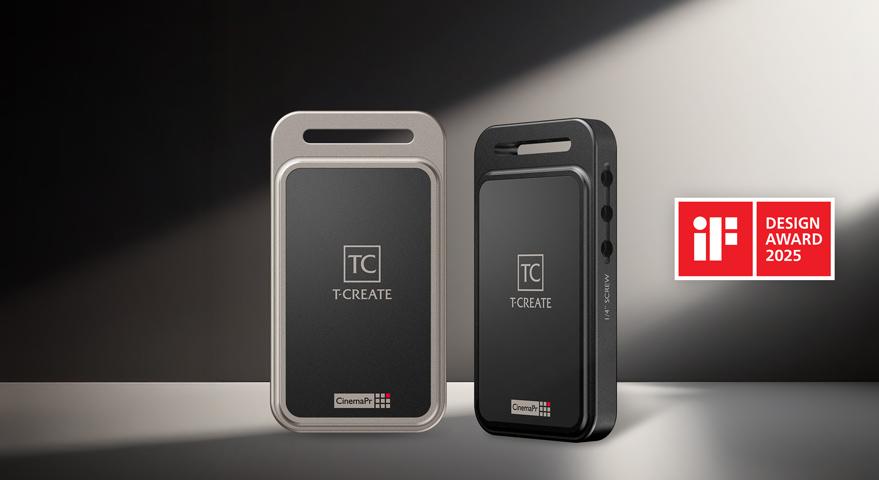 TEAMGROUP T-CREATE P31 Portable SSD Wins the 2025 iF Design Award A Masterfully Crafted Key of Imagination, Unlocking a World of Infinite Inspiration