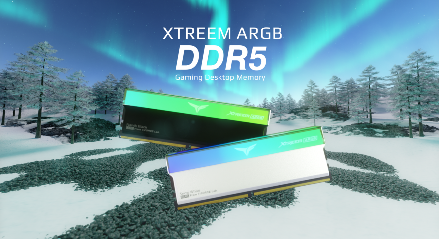 XTREEM ARGB DDR5 DESKTOP MEMORY BK/WT